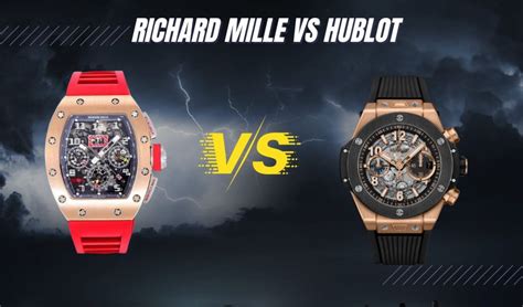 hublot spirit of big bang vs richard mille|cheaper Richard Mille watch.